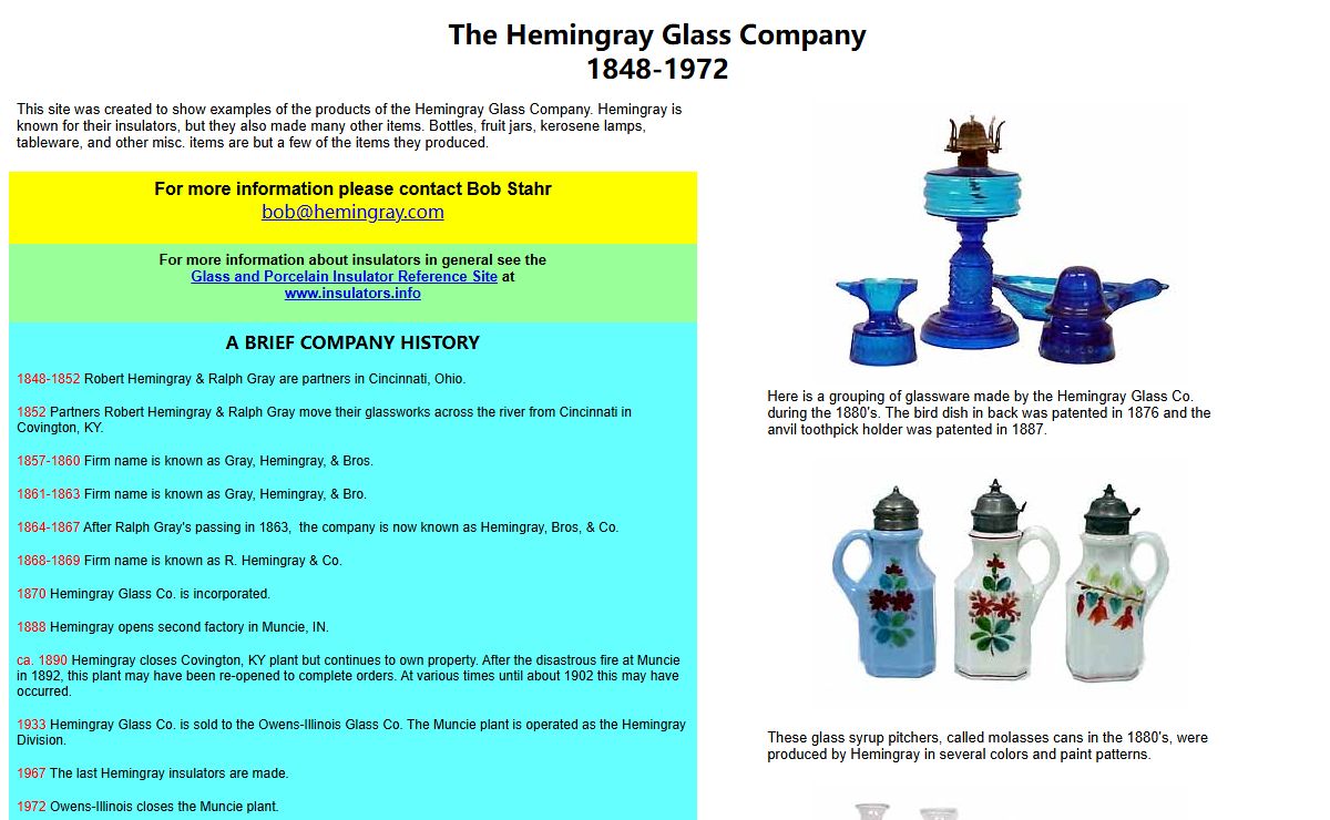 The Hemingray Glass Company