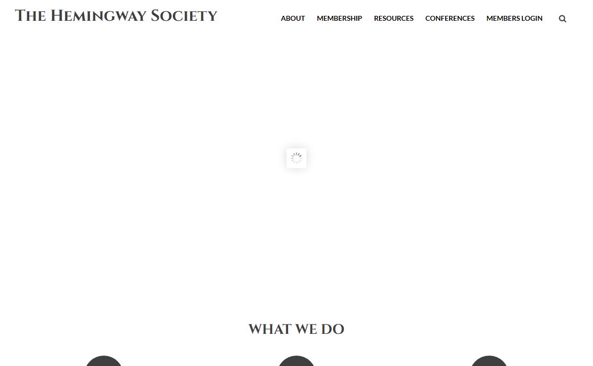 Home | The Hemingway Society