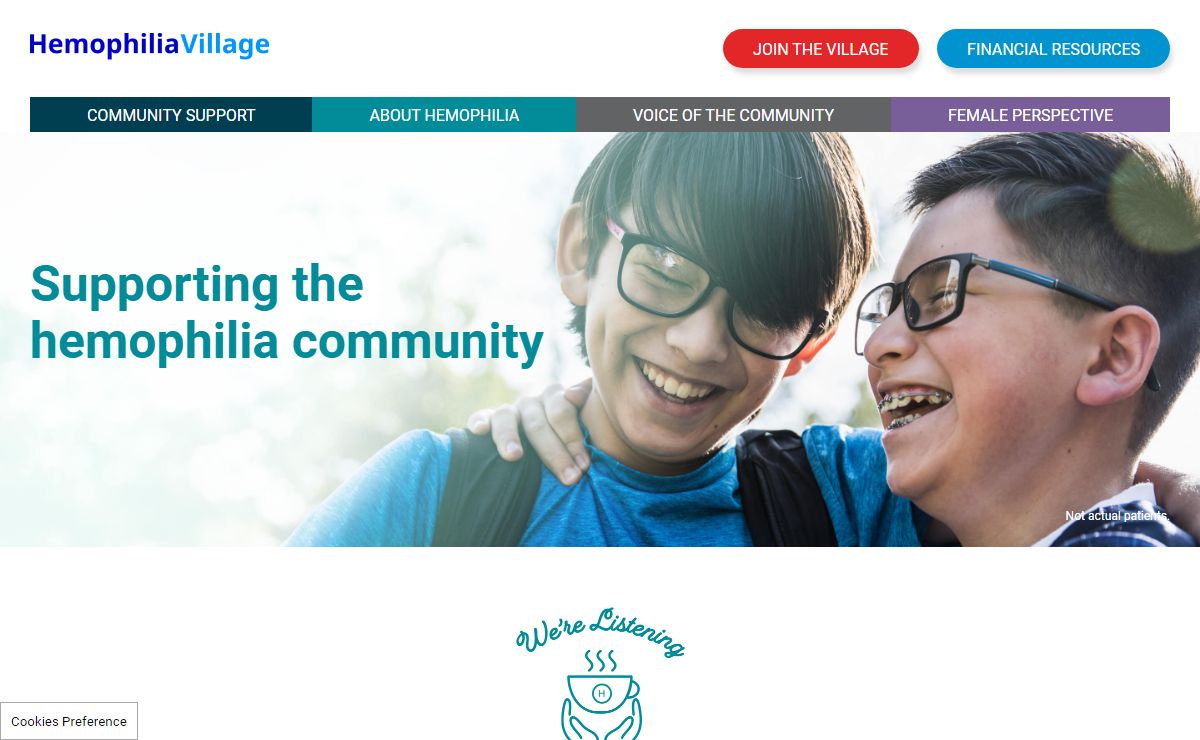 Home Page | Hemophilia Village | Hemophilia Support Website