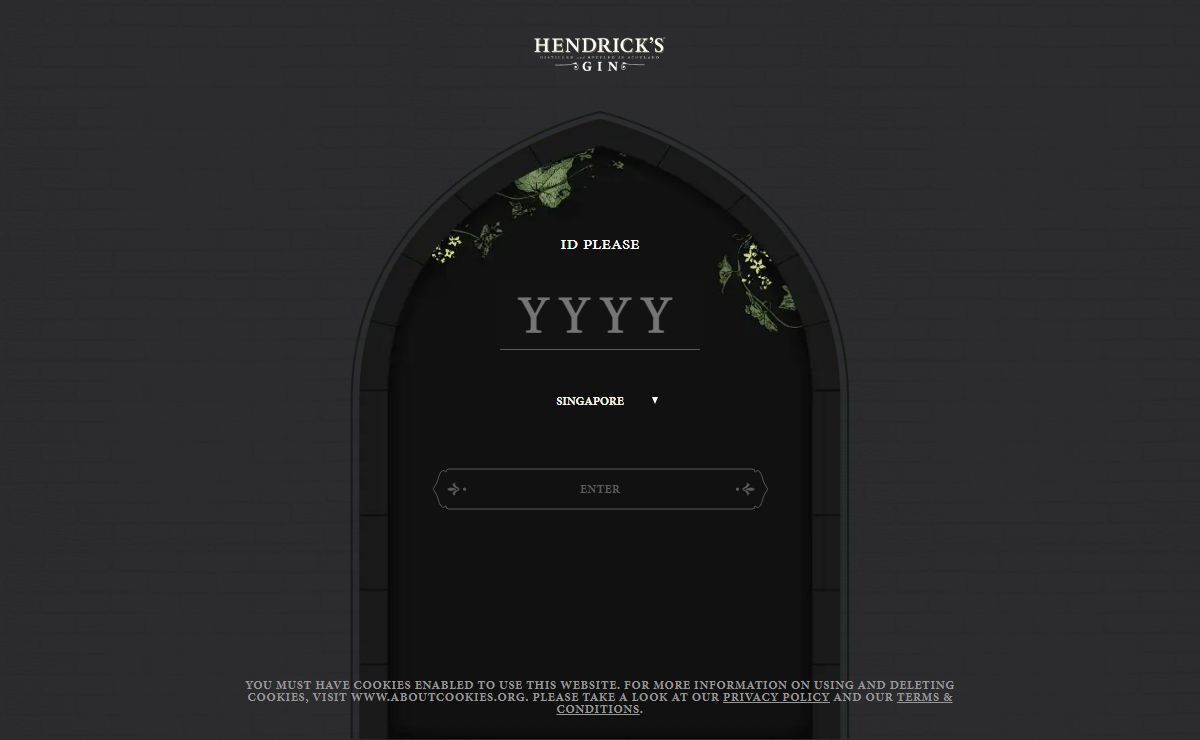 Hendrick’s Gin
