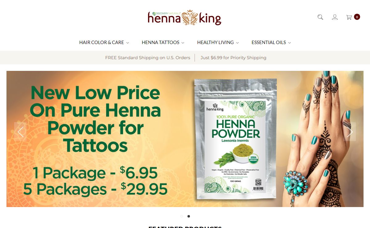 Henna Hair Color & Care | Henna Tattoo Supplies | Henna Stains, Powder, Paste