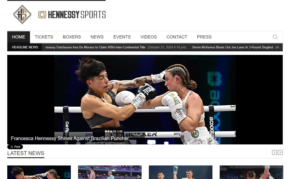 Home - Hennessy Sports