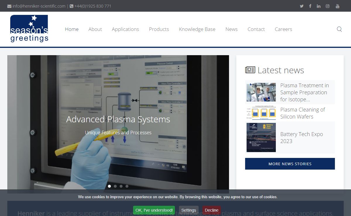 Henniker Scientific Ltd - Henniker Scientific