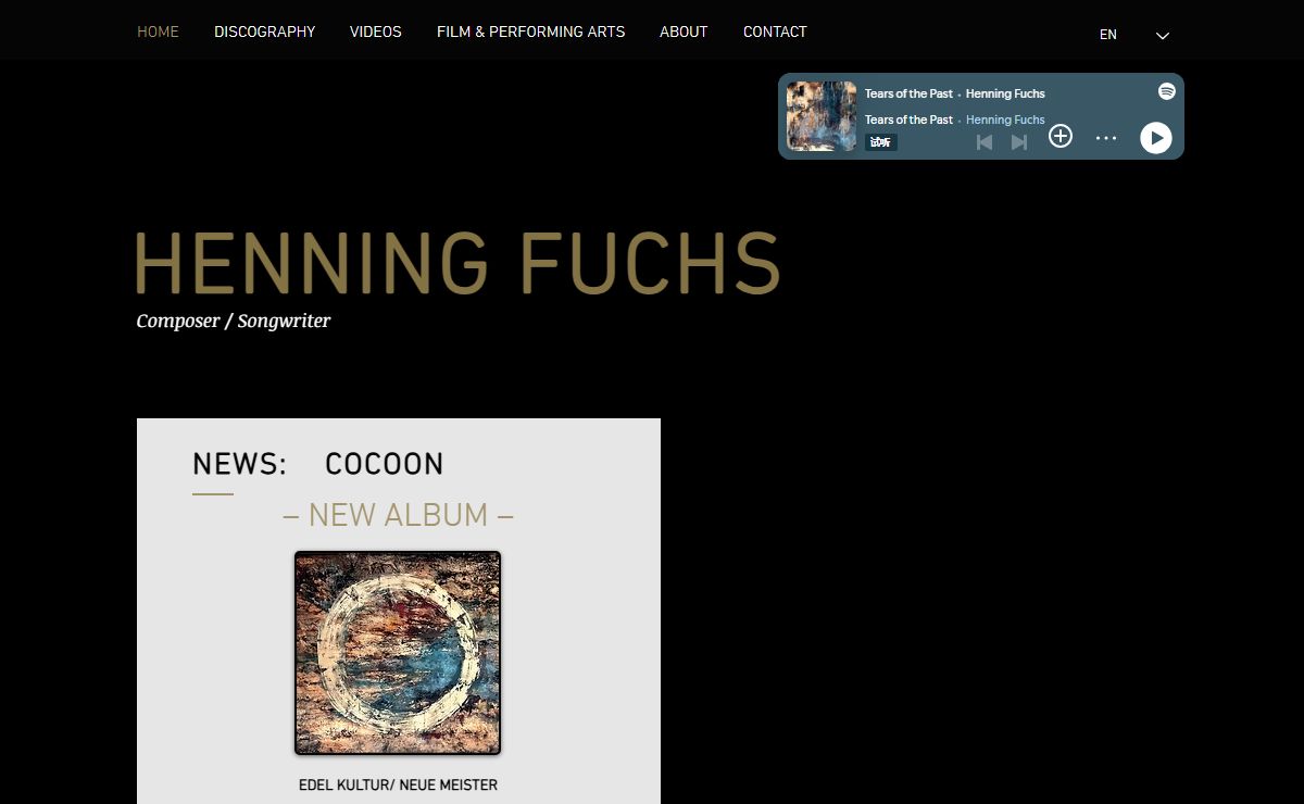 Composer | Henning Fuchs Composer | Germany