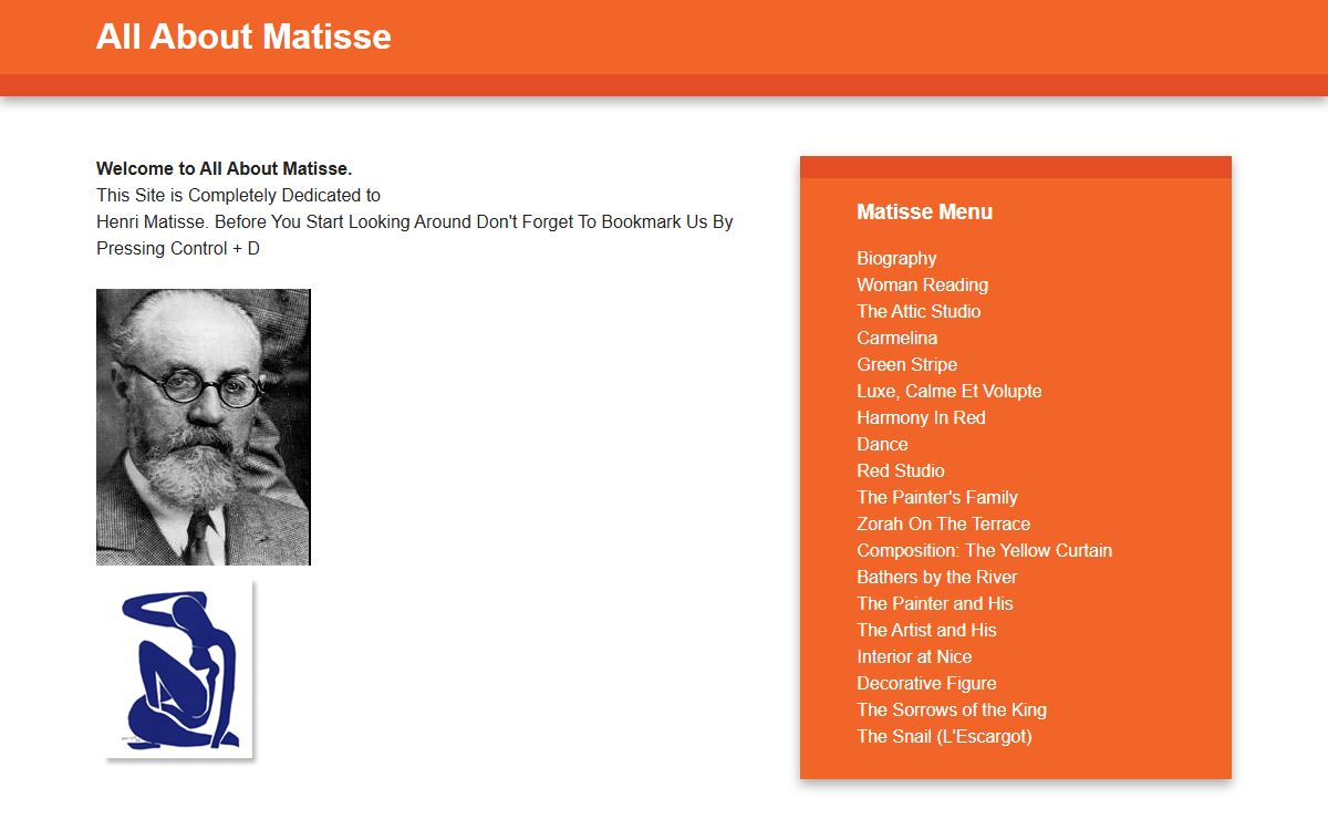 All About Henri Matisse - Henry