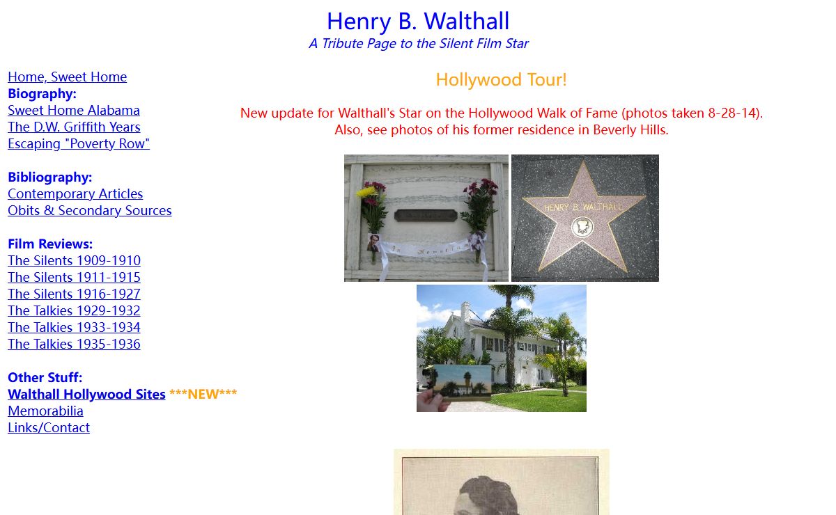 Henry B. Walthall Tribute