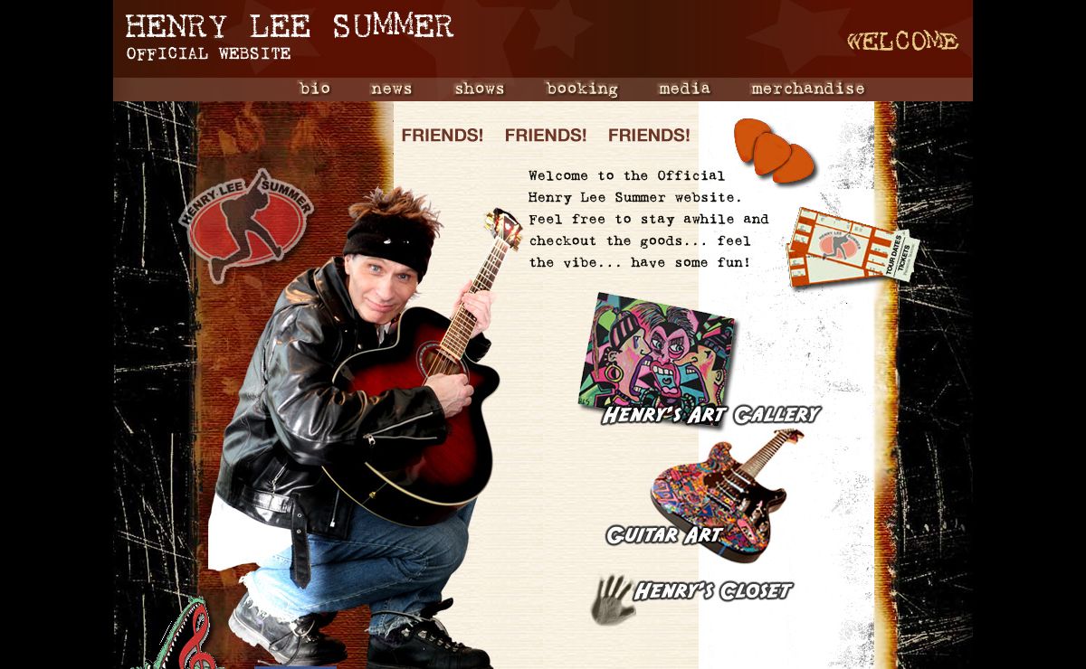 Official Henry Lee Summer fan website!
