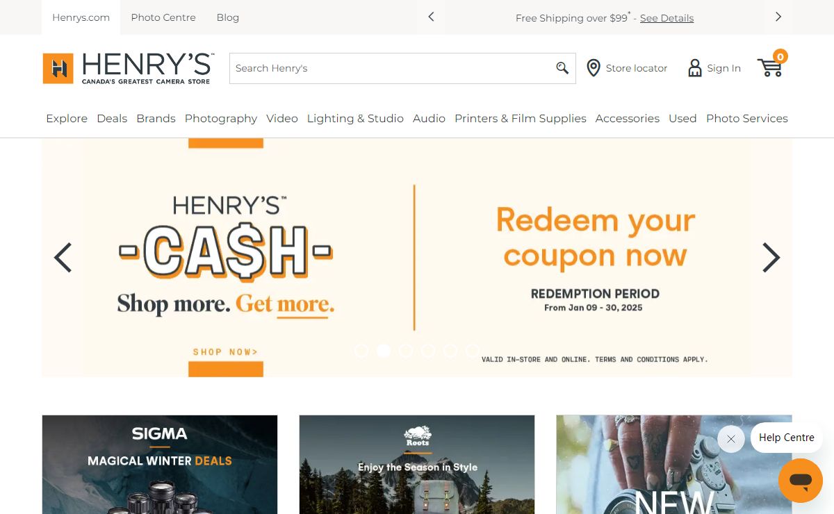 Shop Cameras, Lenses & Photography Gear Online | Henry's - Canada's Camera Store | Henry's