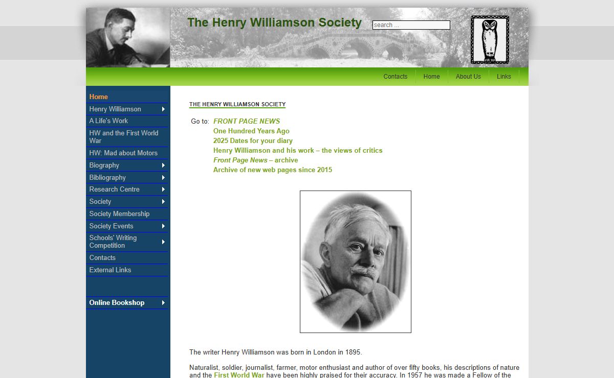 The Henry Williamson Society