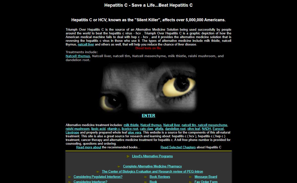 Hepatitis C - Save a Life...Beat Hepatitis C
