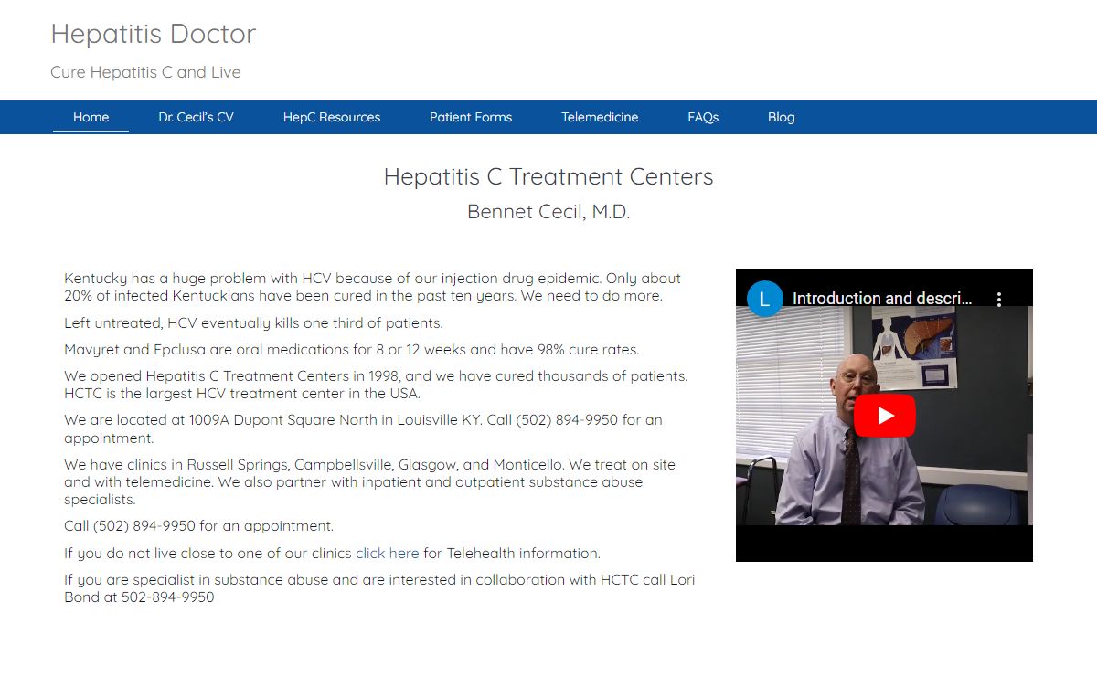 Hepatitis Doctor – Cure Hepatitis C and Live