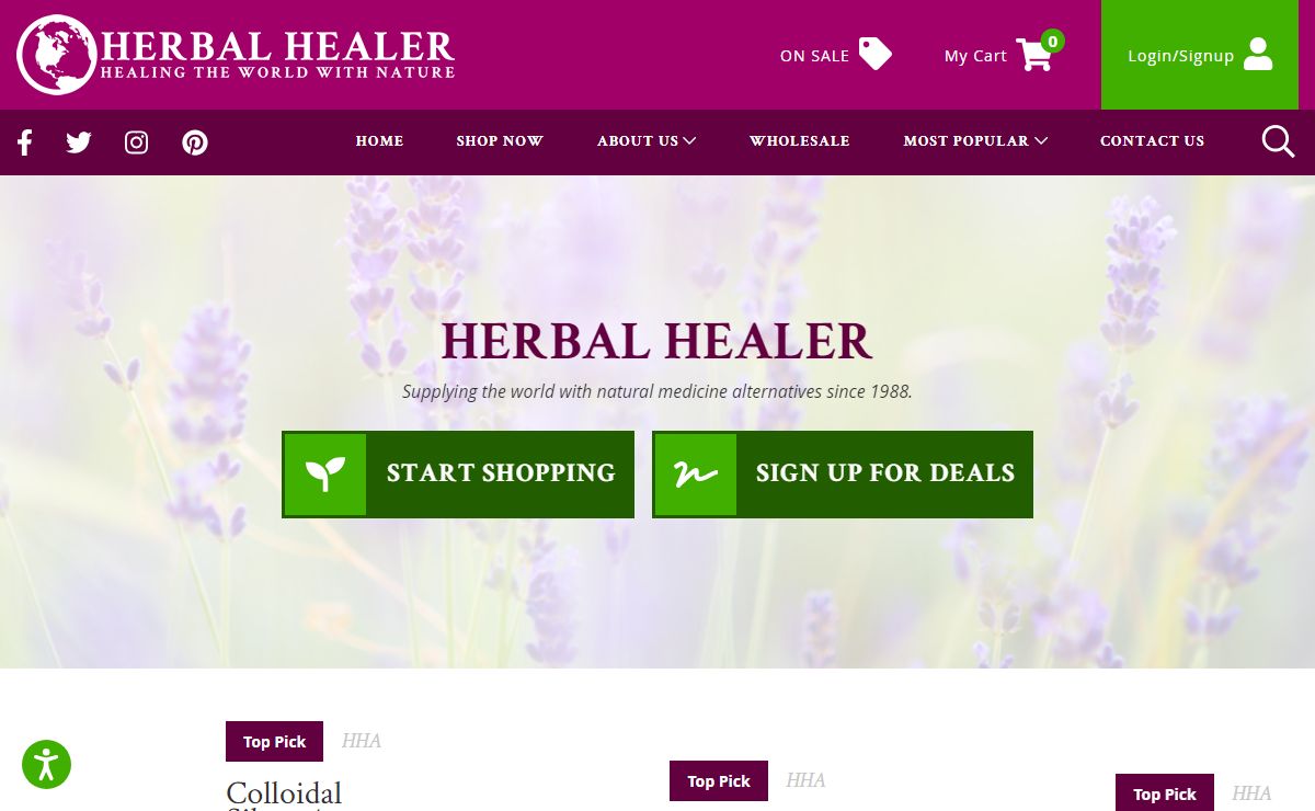 Herbal Healer | Healing the World With Nature
