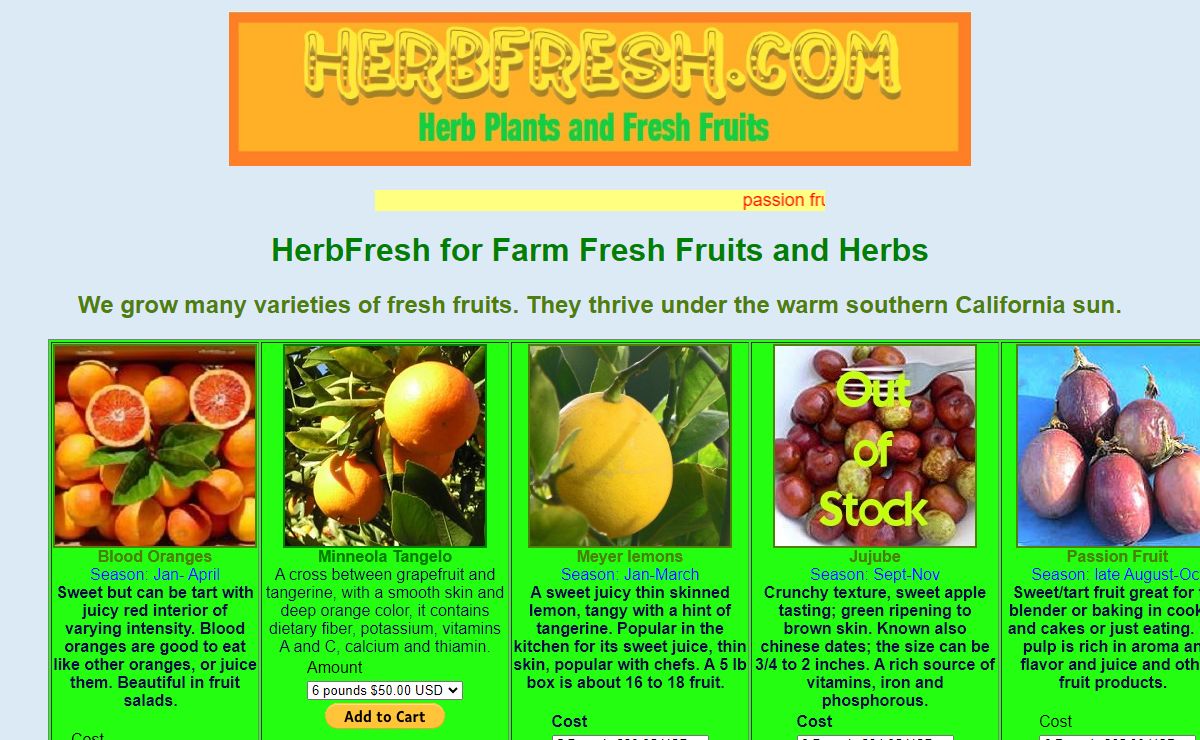 Best Source for Fresh Fruits