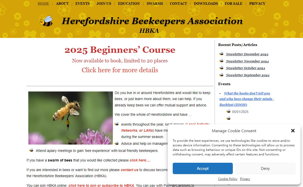 Herefordshire Beekeepers Association – HBKA