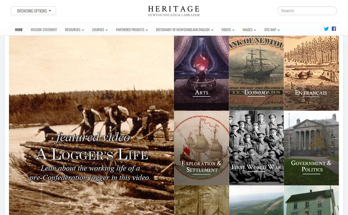 Newfoundland Heritage Web Site
