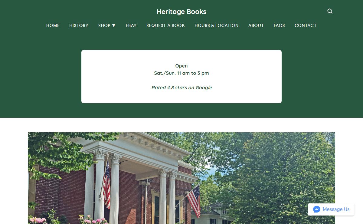 Used & Collectible Books, Ephemera, & Gifts | Heritage Books