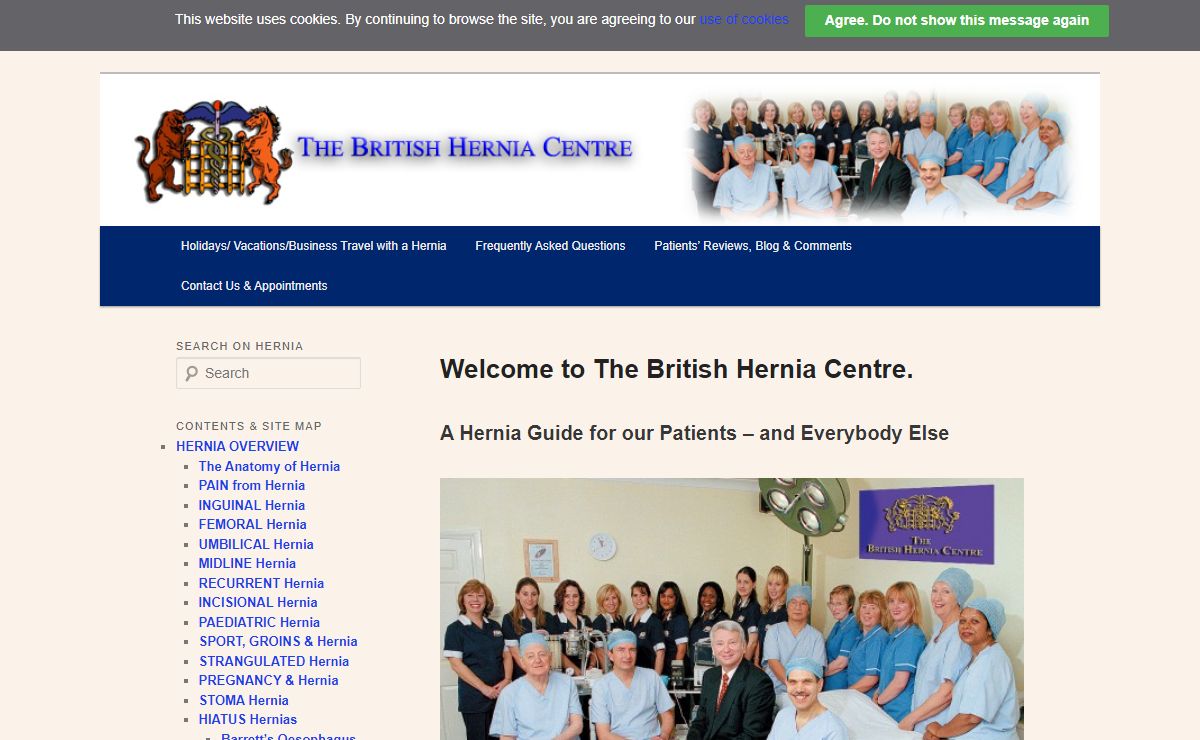 The British Hernia Centre - The World's leading specialists in Hernia Repair