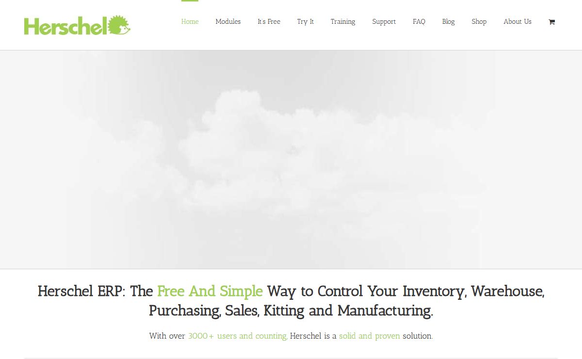 Herschel - Control Your Stock And Manufacturing For Free!