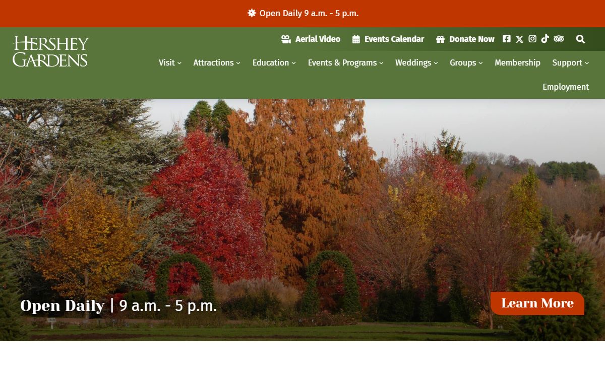 Home - Hershey Gardens
