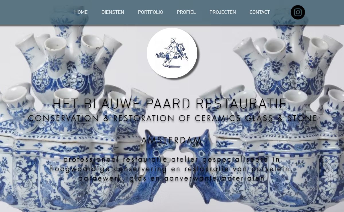 Het Blauwe Paard Restauratie