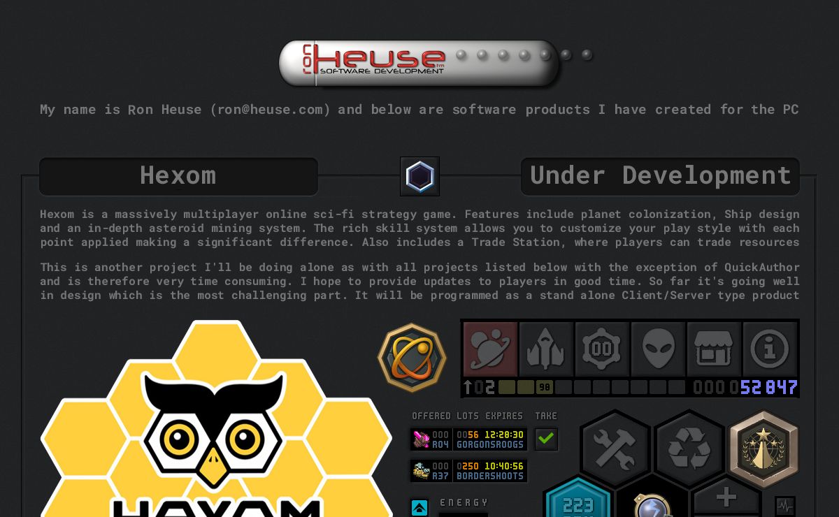 Ron Heuse - Software Development