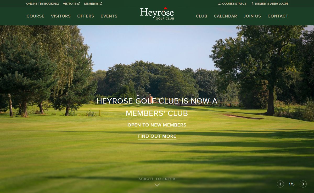 Home | Heyrose Golf Club