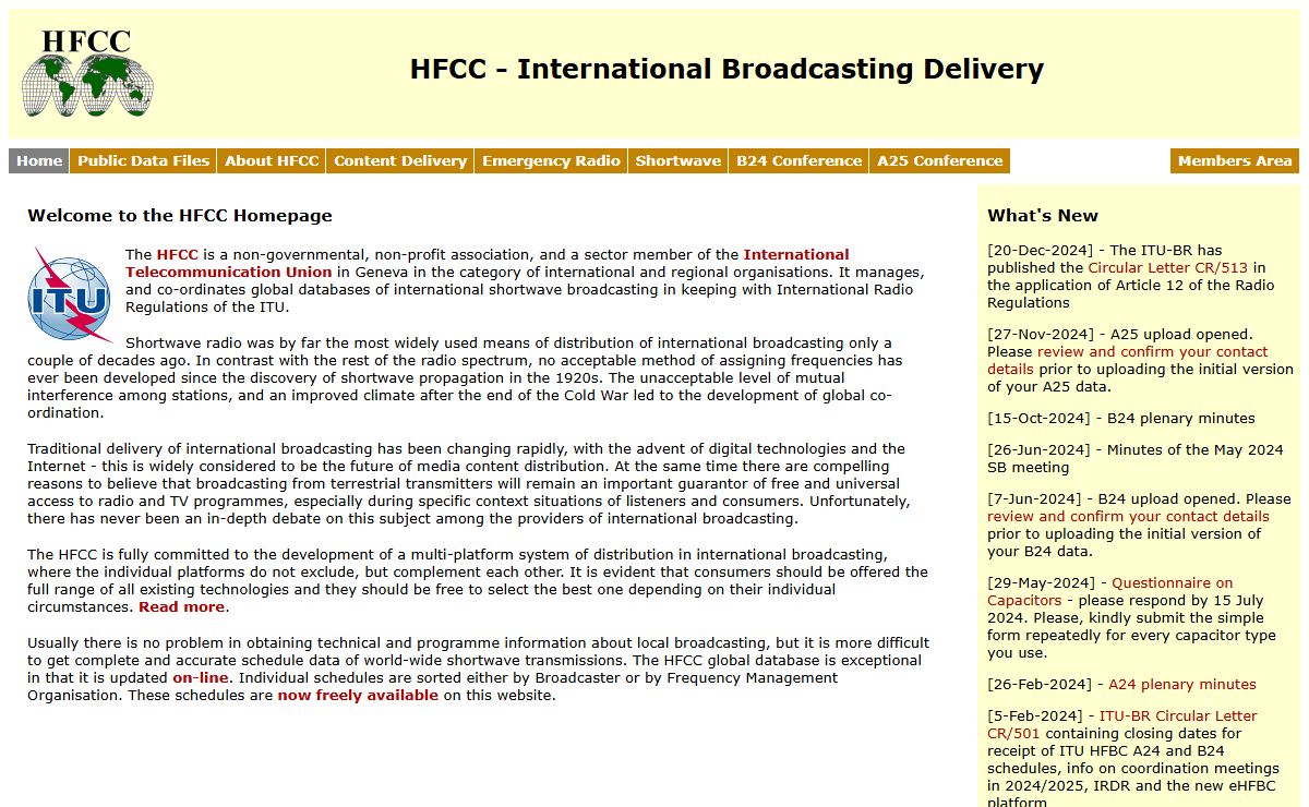 HFCC - International Broadcasting Delivery