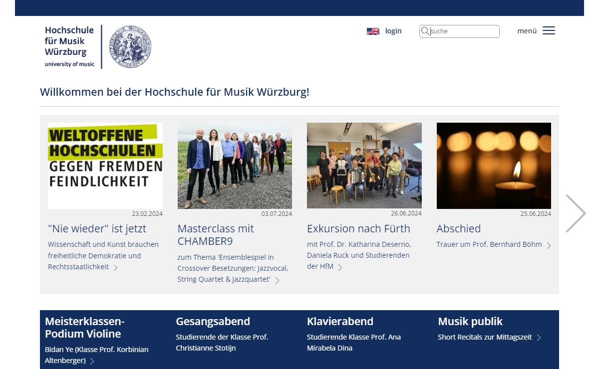 Hochschule für Musik Würzburg