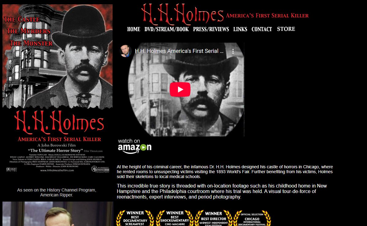 H.H. Holmes: America's First Serial Killer
