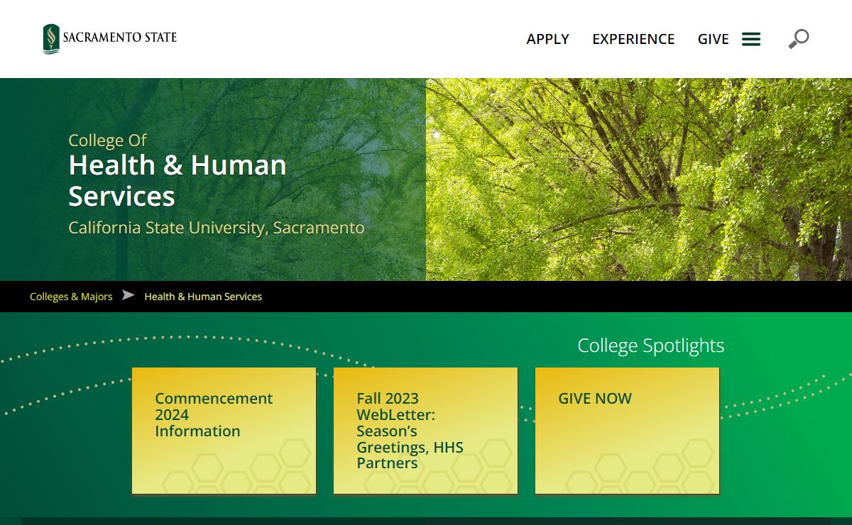 Health & Human Services | Sacramento State