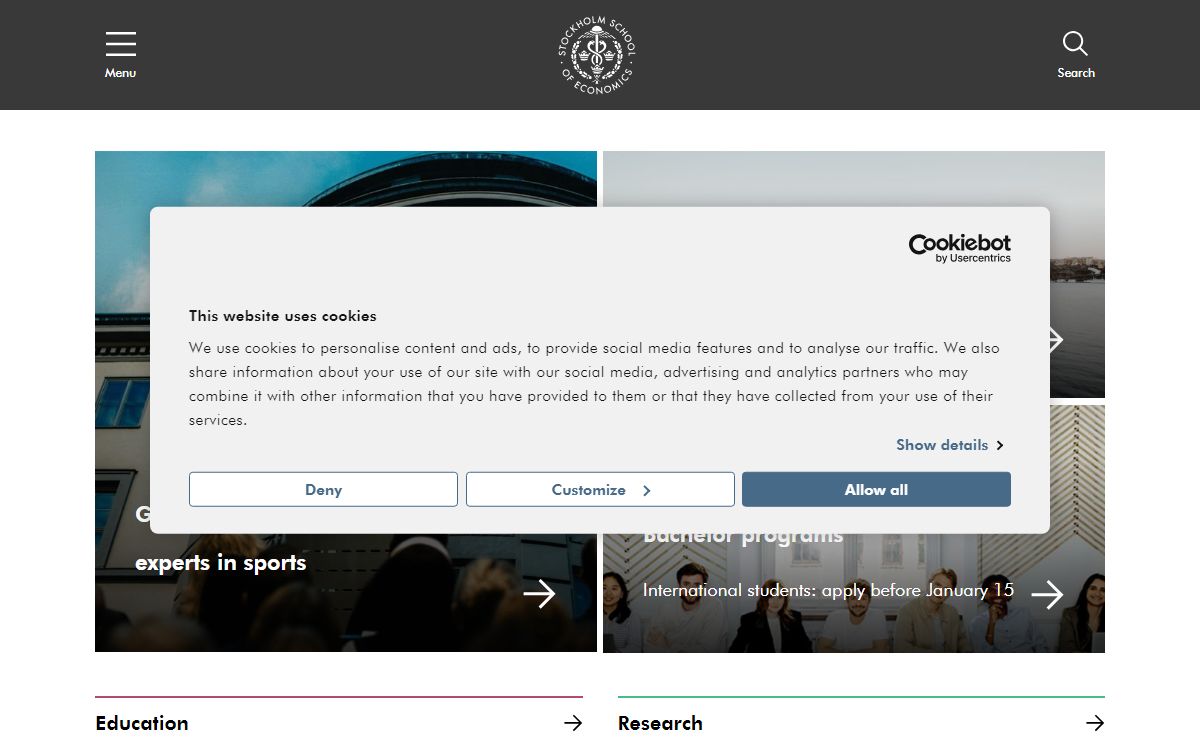 Stockholm School of Economics - hhs.se