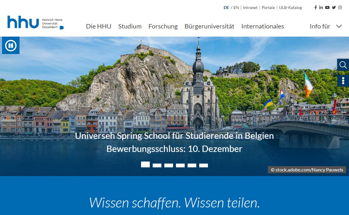 Universität Düsseldorf: HHU