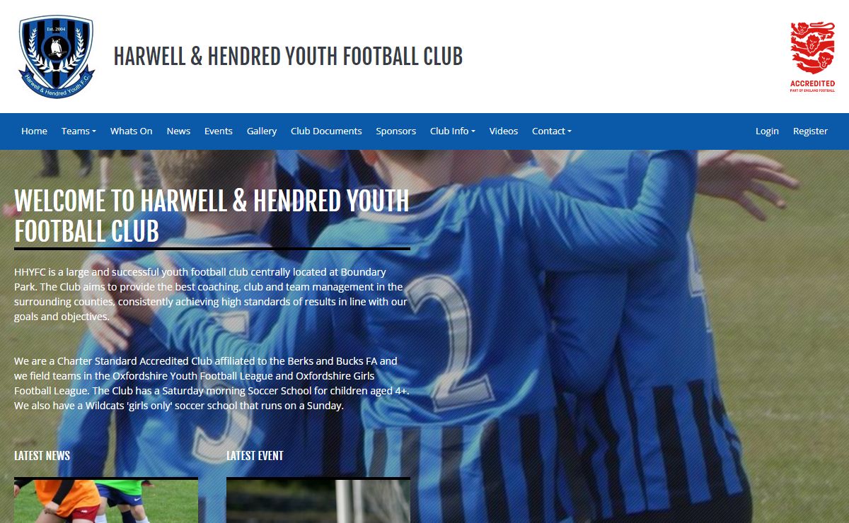 Welcome to the official website of Harwell & Hendred Youth Football Club | Didcot, Oxfordshire