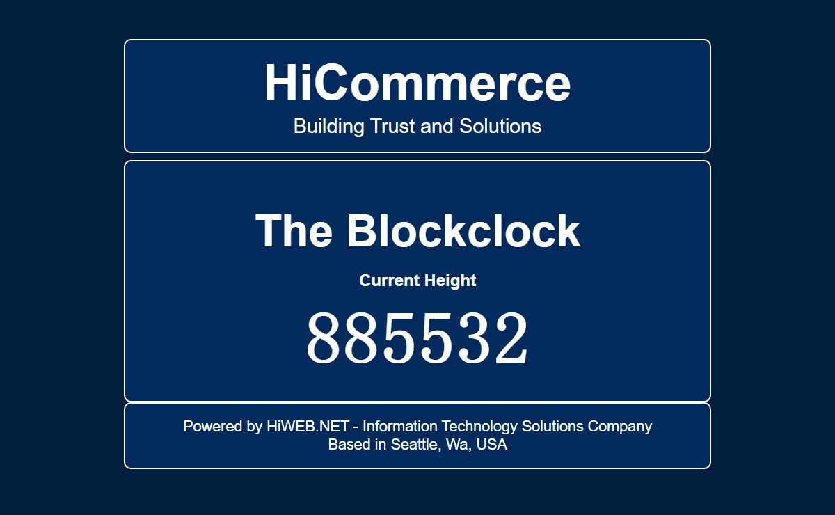 The Blockclock - Hi3.cc