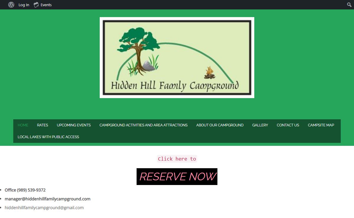 Enjoy a Northern Michigan campground in Harrison, Michigan