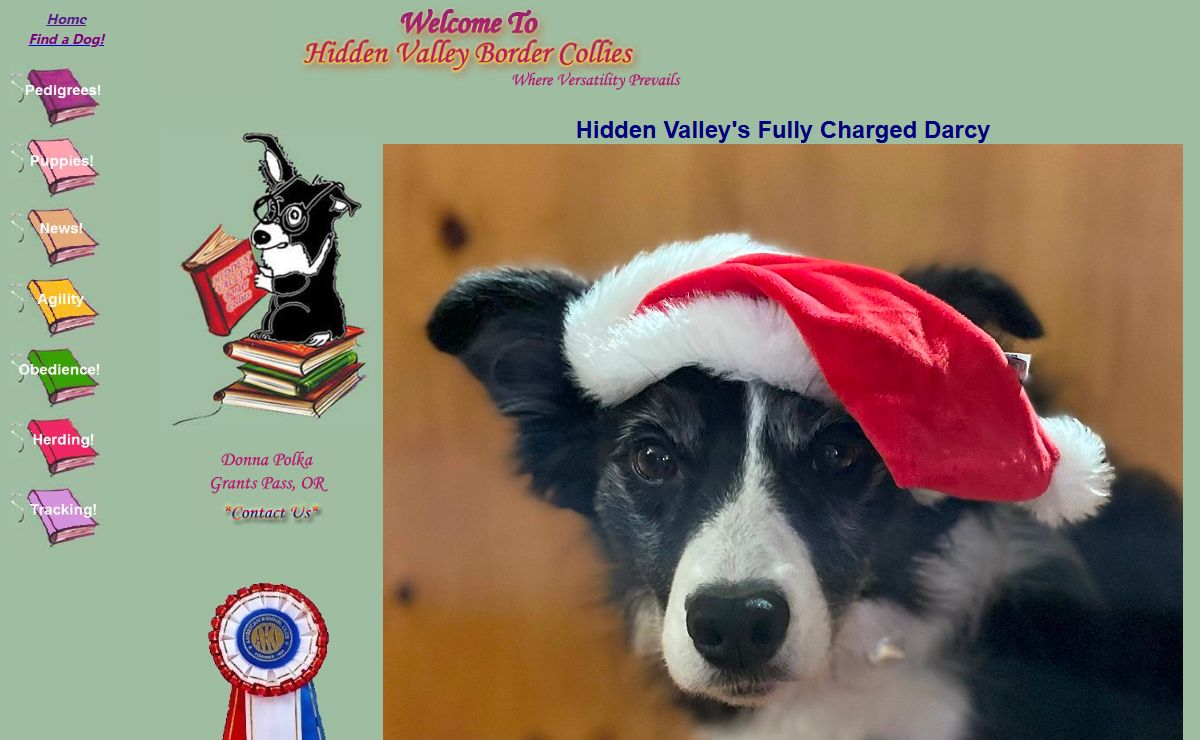 Hidden Valley Border Collies of Oregon