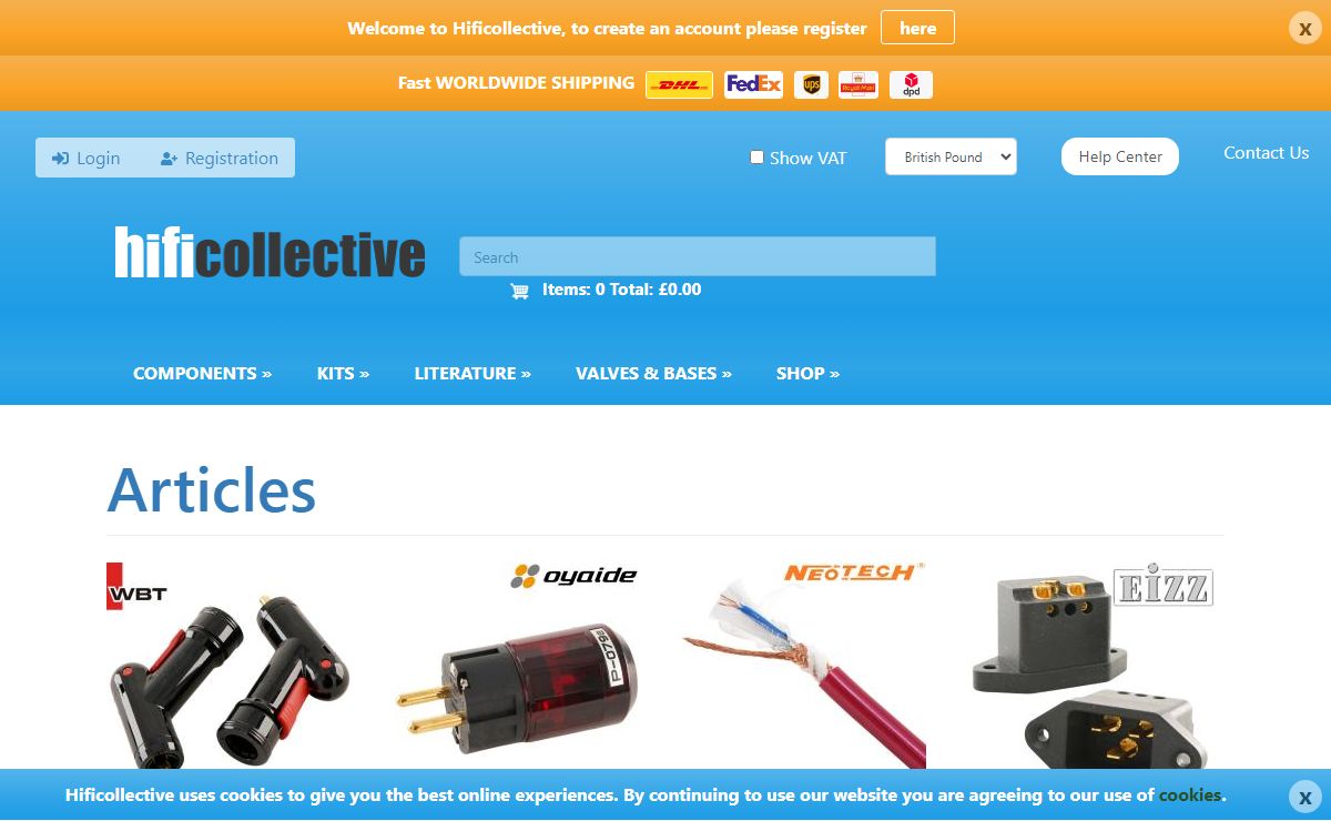 Amplifier valve kits, HIFI pre-amplifiers, speaker kits, AMP Parts, upgrade components | Hifi Collective