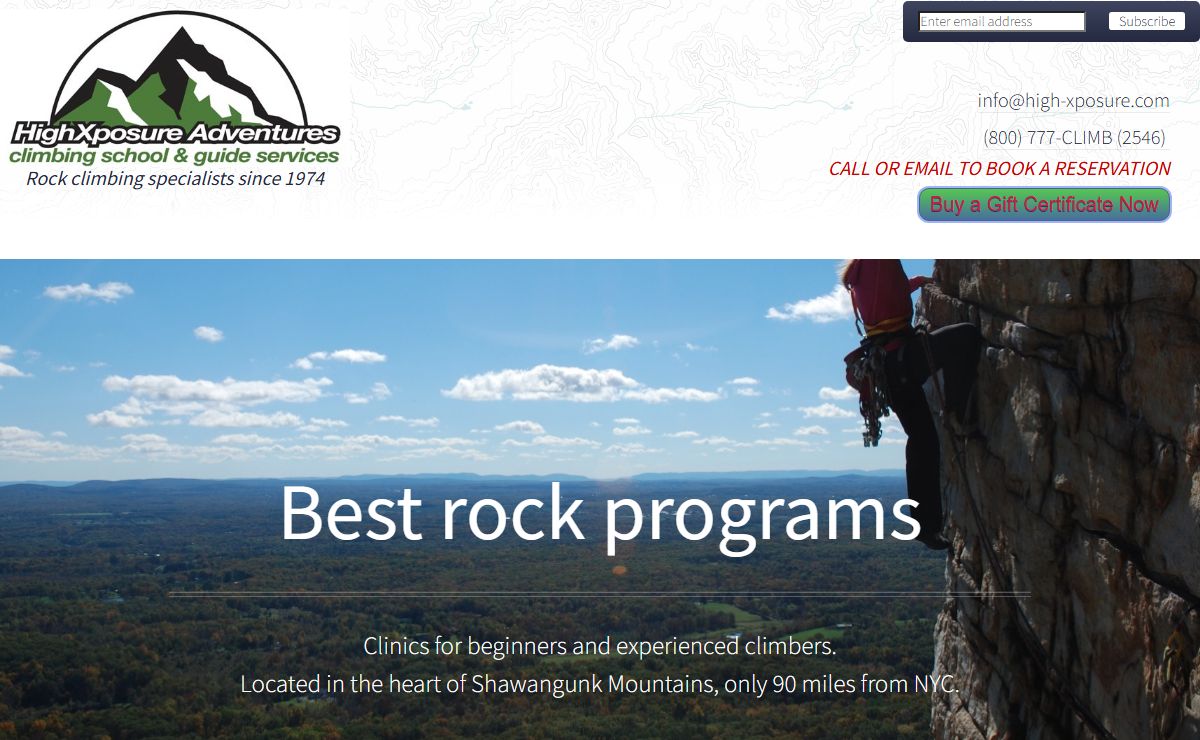 Rock Climbing in the Gunks | Rockclimbing Guide - High Xposure Adventures