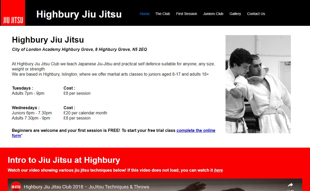 Highbury Jiu Jitsu Club