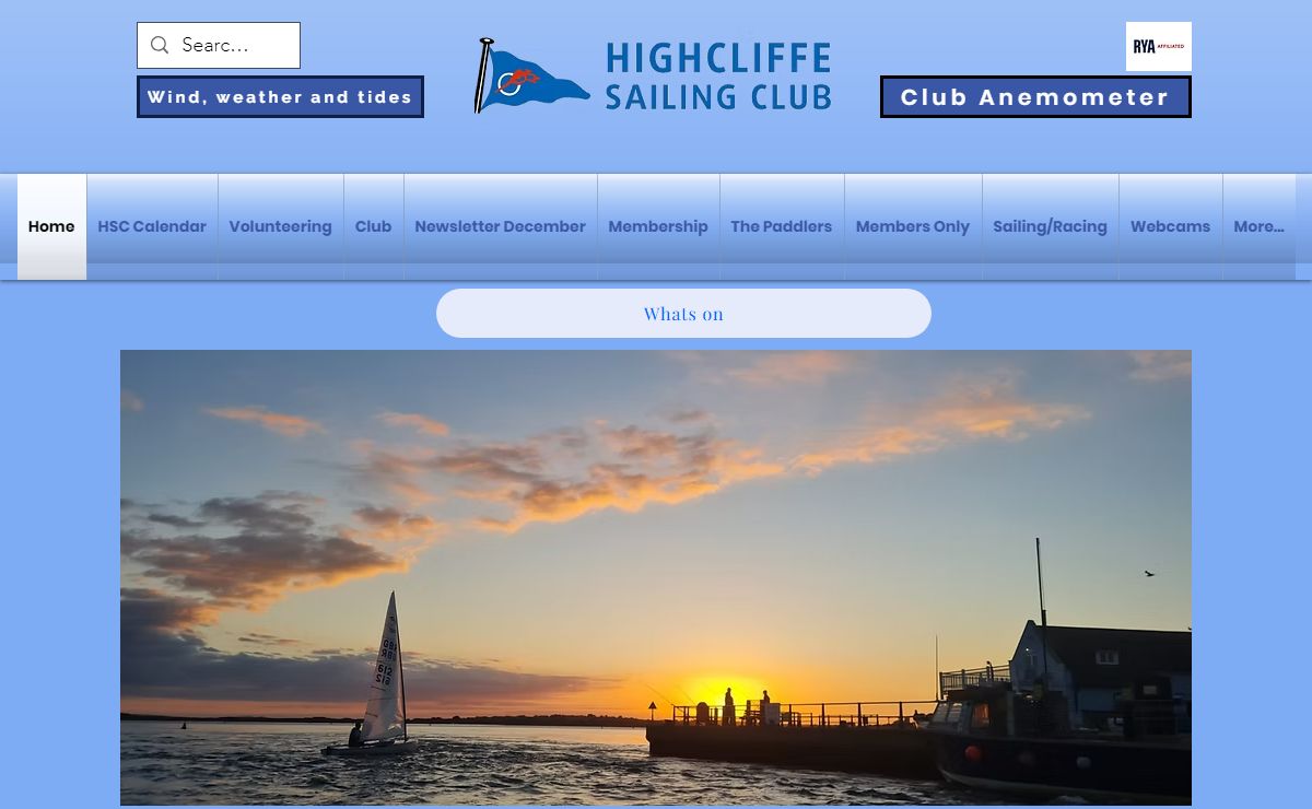 Sailing & Watersports Club | Highcliffe Sailing Club | England