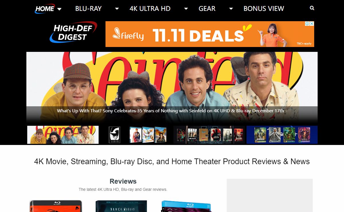 High Def Digest | Blu-ray and Games News and Reviews in High Definition
