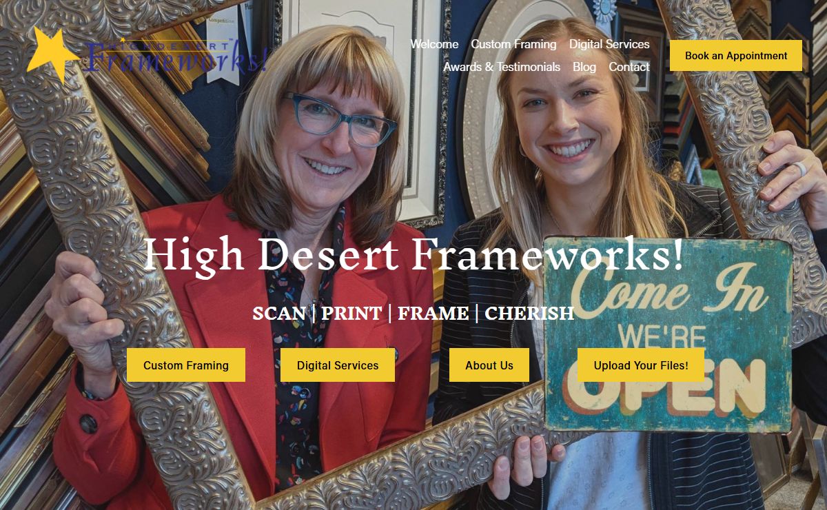 High Desert Frameworks!