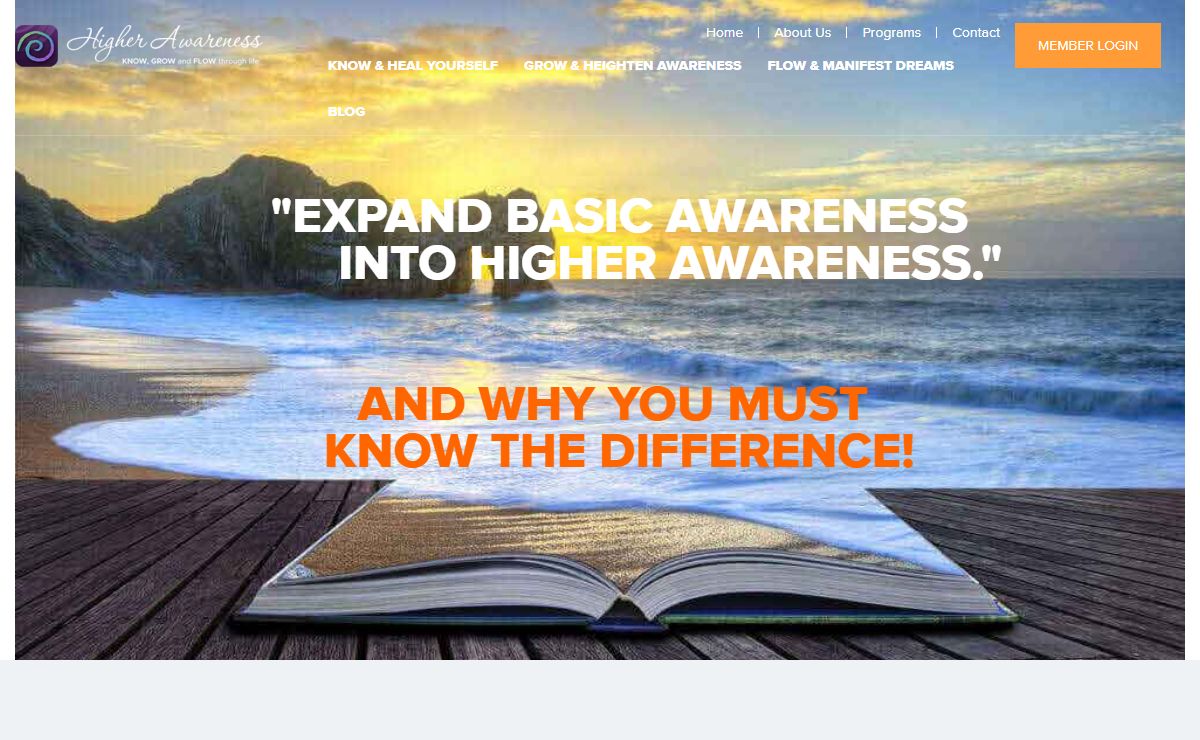 Higher Awareness Programs - Raise Consciousness