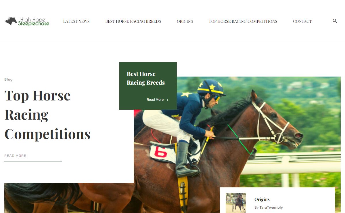 Horse Racing in the Past and Now | Steeplechase Lexington KY