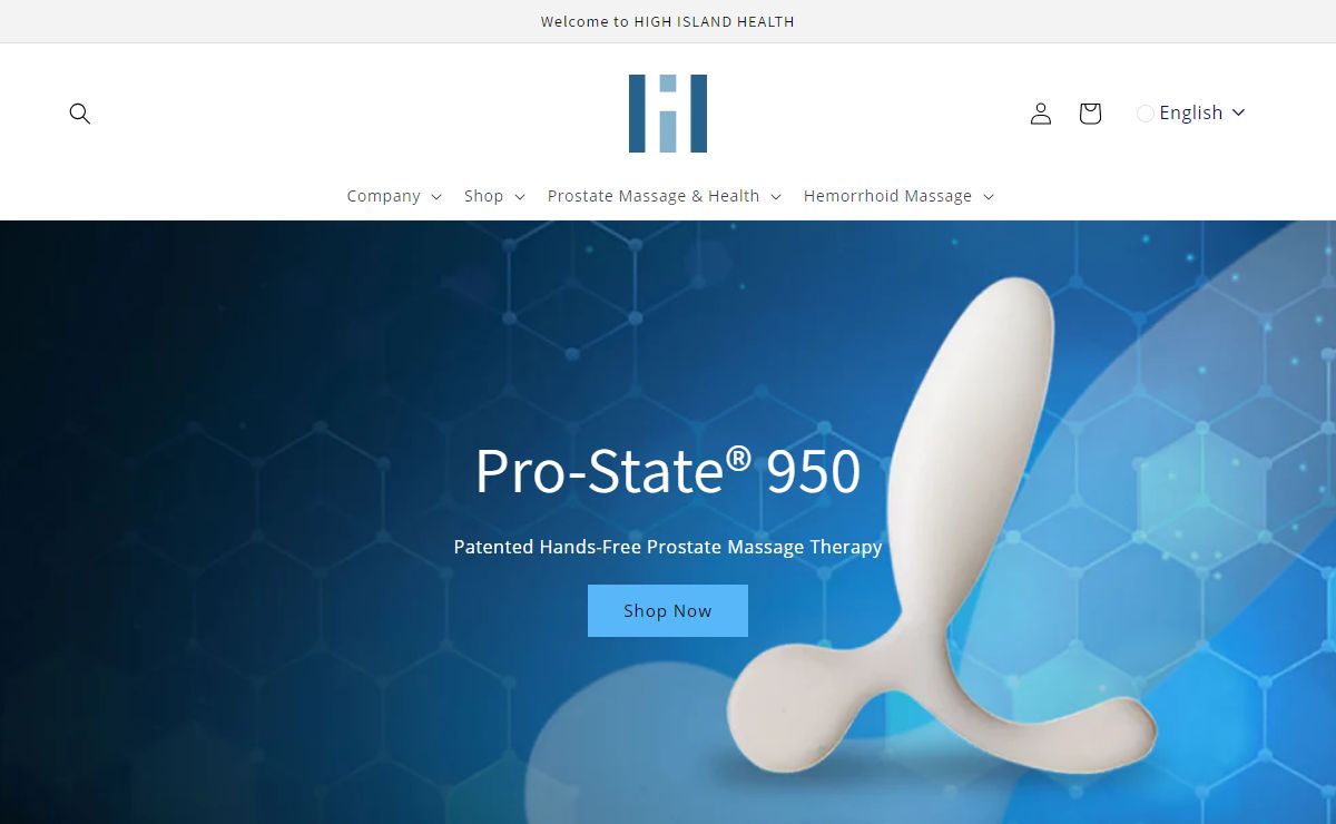 High Island Health - Prostate Massage, Prostate Massagers, Prostatitis