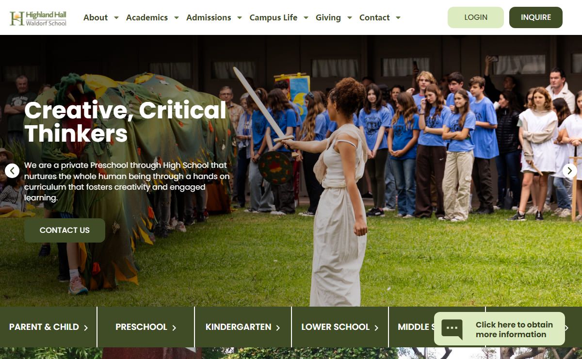 Waldorf Schools in California | Highland Hall Waldorf School