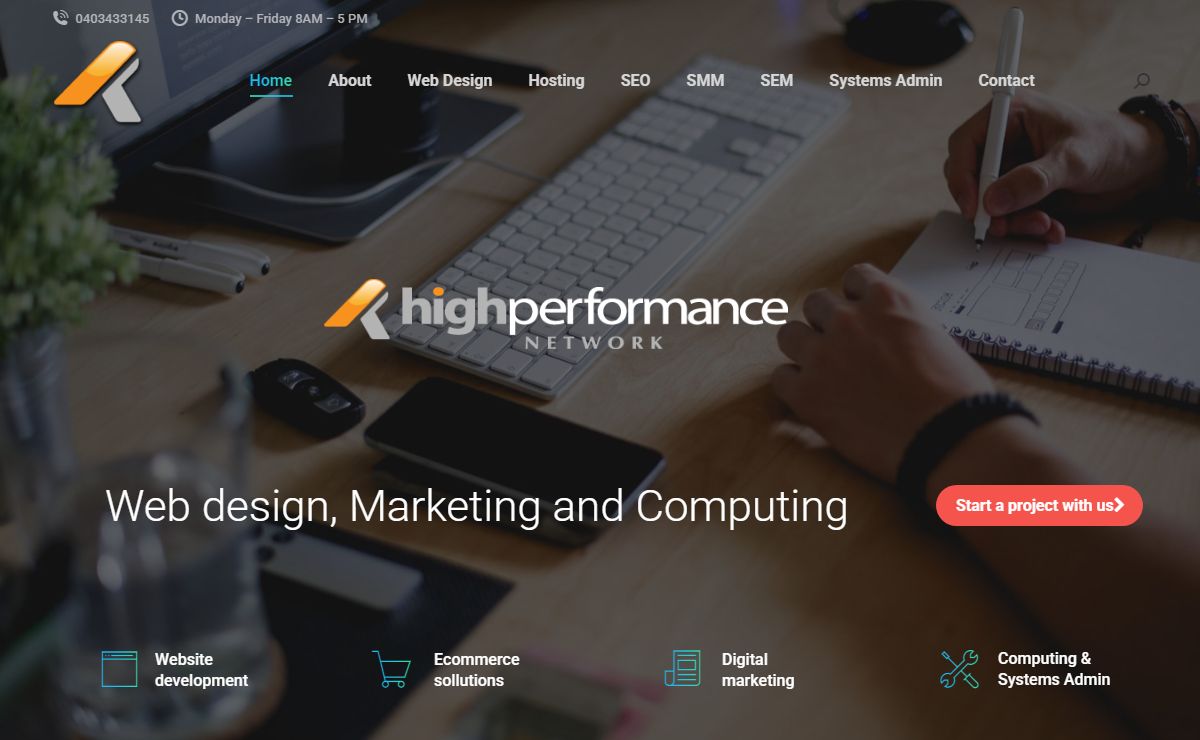 Web Design | Marketing | Computing | Highperformance Network