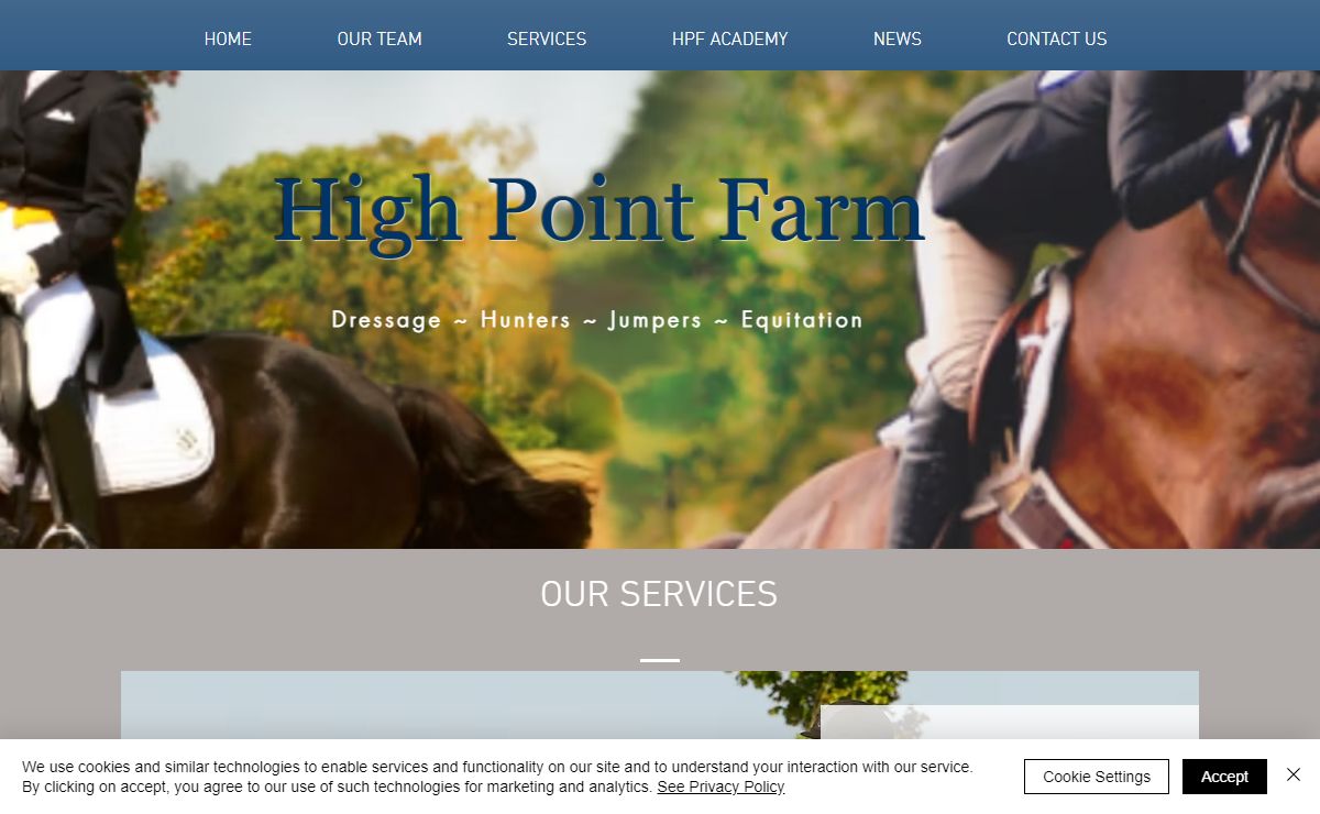 Dressage Hunter Jumper Lessons | Watkinsville, GA | High Point Farm