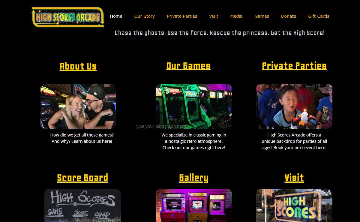 High Scores Arcade
