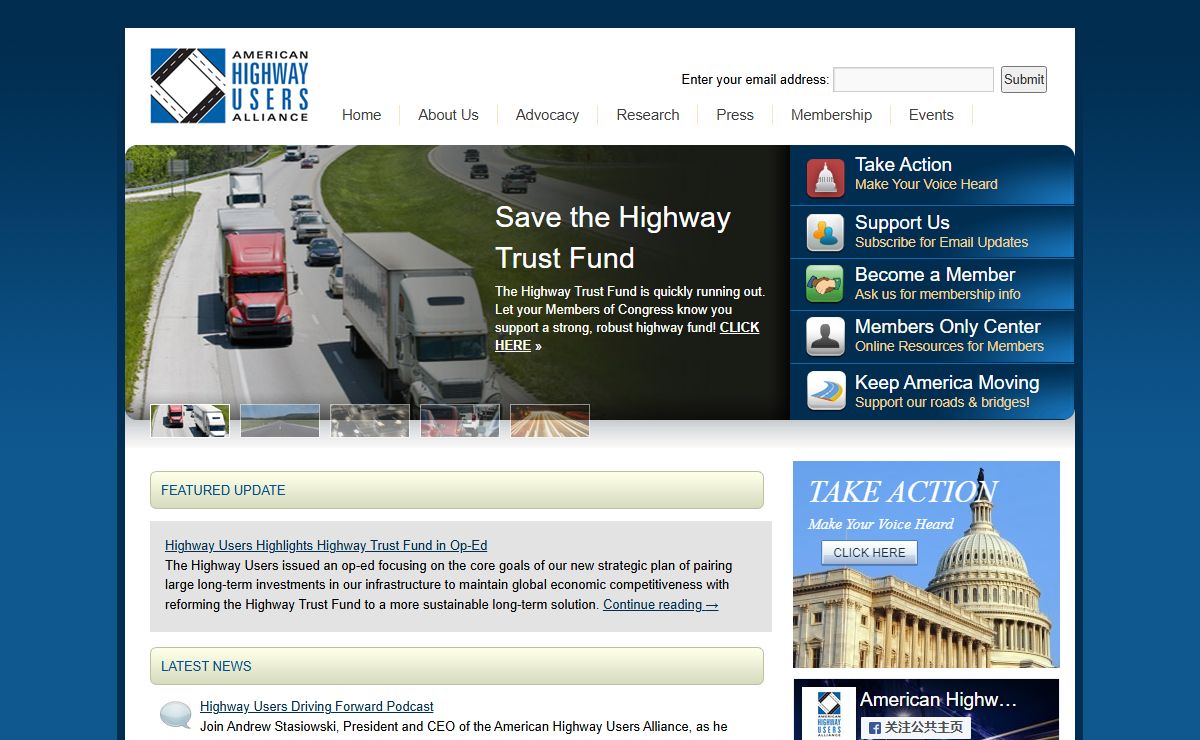 American Highway Users Alliance - American Highway Users Alliance | Highways.org